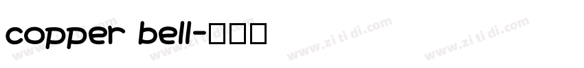 copper bell字体转换